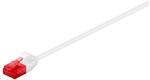 Goobay 93711 Cat 6 Patchkabel, Lan Kabel, 250Mhz, U/UTP Kabel, Vergoldete