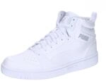 PUMA Unisex Rebound V6 Turnschuhe, Puma White Puma White Cool Light Gray, 42 EU
