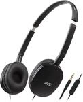JVC HA-S160M-B - Flats Faltbarer und kompakter Kopfh&ouml;rer in Glossy Trendfarbe, mit