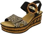 Rieker Geschenk Damen Keilabsatz Sandalen | Charles Clinkard