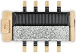 H.Koenig Raclette-Ger&auml;t WOD360 f&uuml;r 8 Personen, 1400 W, um 180&deg; drehbarer Sockel,