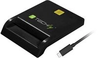TECHLY 108521 Smart-Kartenleser USB-C&Acirc; kompakt wei&Atilde;