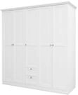 Landhaus Kleiderschrank, Schlafzimmerschrank, 5-t&uuml;rig, (B/H/T: 190 x 200 x 67),