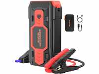 NEXPOW 2500A Starthilfe Powerbank,Supersafe 12V Auto Batterie Booster,Tragbare