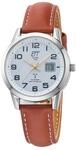 ETT Eco Tech Time Funk Solar Damen Uhr Analog mit Leder Armband ELS-11616-61L