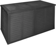 Provence Outillage Self Import Agencies Gartenkoffer, grau, 750 l, 155 x 66 x 80 cm