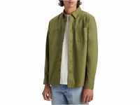 Levi's Herren Sunset 1-Pocket Standard Hemd,Loden Green Garment Dye,XS