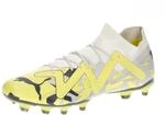 Puma Future Match Fg/Ag-Fu&szlig;ballschuh f&uuml;r Herren, Sedate Gray Asphalt Yellow Blaze,