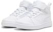 Puma Unisex Kids Puma Rebound V6 Mid Ac+ Ps Sneakers, Puma White-Cool Light Gray, 31