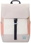 Johnny Urban Laptop Rucksack Damen & Herren Grau Rosa - Mika - Moderner Notebook