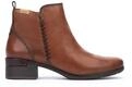 Pikolinos Stiefeletten mit Absatz in Leder Malaga f&uuml;r Frauen Farbe Cuero