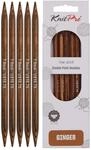 KnitPro Ginger Nadelspiele 6" (15cm) | 7mm