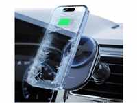 Qoosea Qi 15W Mag-Safe Autohalterung Ladegerät, Halbleiterkühlung Wireless Car