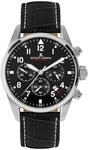 Jacques Lemans Herrenuhr Chronograph Barcelona Schwarz 42-2A