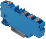 WAGO Verteilerklemme 1x6mm&sup2;/6x1,5mm&sup2; blau 2206-8034