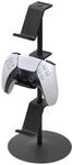 YAMAZAKI 5089 SMART Game Controller Rack, Black, Steel/ABS Resin/Silicone, 17 x 17 x