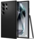 Spigen Liquid Air H&uuml;lle Kompatibel mit Samsung Galaxy S24 Ultra -Schwarz