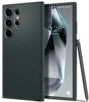 Spigen Liquid Air H&uuml;lle Kompatibel mit Samsung Galaxy S24 Ultra -Gr&uuml;n
