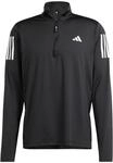 adidas Herren Own the Run Half-Zip Jacket, Black, XXL