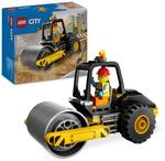 LEGO City Stra&szlig;enwalze, Baustellenfahrzeug f&uuml;r Kinder ab 5 Jahren,