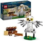 LEGO Harry Potter Hedwig im Ligusterweg 4 Set mit Spielzeug-Eule f&uuml;r Kinder,...