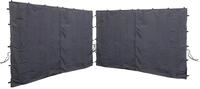 QUICK STAR 2 Seitenteile mit RV 300x195cm f&uuml;r Rank Pavillon 3x3m Seitenwand