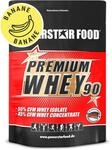 Powerstar PREMIUM WHEY 90 Banana 4000 g - 90% Protein i.Tr. Whey-Pulver