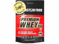 Powerstar PREMIUM WHEY 90 | 90% Protein i.Tr. | Whey-Protein-Pulver 4000 g |...