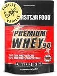 Powerstar PREMIUM WHEY 90 | 90% Protein i.Tr. | Whey-Protein-Pulver 4000 g | Made in