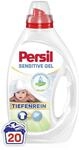 Persil Sensitive Gel (20 Waschladungen), Fl&uuml;ssigwaschmittel f&uuml;r Allergiker &...