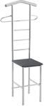 CARO-M&ouml;bel Herrendiener Stummer Diener Kleiderst&auml;nder JIVO, in schwarz,121 cm,