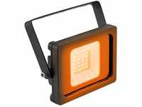 EUROLITE LED IP FL-10 SMD orange | Flacher Outdoor-Scheinwerfer (IP65) mit farbigen