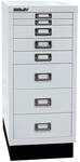 BISLEY MultiDrawer, 29er Serie mit Sockel, DIN A4, 8 Schubladen, Metall, 645