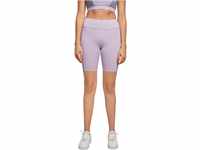 Urban Classics Damen TB5021-Ladies Color Block Cycle Yoga-Shorts, Lilac/violablue,