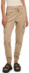 Urban Classics Damen High Waist Cargo Jogging Pants &ndash; Jogginghose im Regular Fit