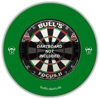 BULL'S Quarterback EVA Dart Board Surround, 4-teiliger Wandschutz f&uuml;r...