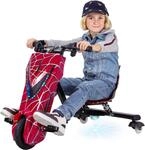 Actionbikes Motors Kinder Elektro Driftscooter (Rot) | 𝟐𝟓𝟎 Watt | Drift Cart