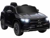 HOMCOM Kinder Elektroauto 12V Mercedes-Benz EQA Elektrofahrzeuge mit...