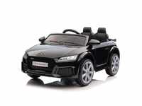 Elektro-Kinderauto Audi TT RS Kinderauto 2x6V4AH MP3 Power Display Schwarz