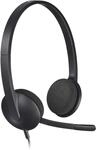 Logitech H340 Kopfh&ouml;rer mit Mikrofon, Stereo-Headset, Verstellbares Mikrofon mit
