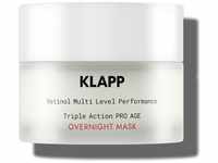 KLAPP Cosmetics - RESIST AGING RETINOL Triple Action PRO AGE Overnight Mask...