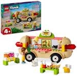 LEGO Friends Hotdog-Truck, Mobiles Restaurant-Spielzeug f&uuml;r Kinder ab 4 Jahre, Set