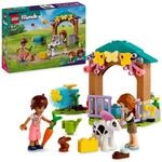 LEGO Friends Autumns K&auml;lbchenstall, Bauernhof-Spielzeug mit Tieren f&uuml;r Kinder,