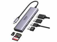 UGREEN USB C Hub 4K@60Hz USB C Adapter mit HDMI, SD/TF Kartenleser, 3 USB 3.0...