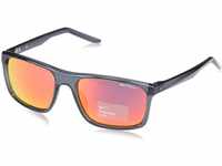 Nike Unisex Sun Sunglasses, 021 Dark Grey Polar red f, 58