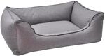 Aum&uuml;ller Hundesofa Basic Line, Grau - 117 cm - Sofa f&uuml;r Hunde mit formstabilen