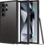 Spigen Ultra Hybrid H&uuml;lle Kompatibel mit Samsung Galaxy S24 Ultra -Schwarz