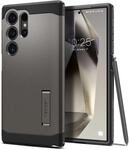 Spigen Tough Armor H&uuml;lle Kompatibel mit Samsung Galaxy S24 Ultra -Gunmetal