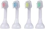 emmi-dent 4x Zahnb&uuml;rstenaufsatz K4 (1xRot+1xBlau+1xGelb+1xMint) I...