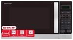 SHARP R742WW 2-in-1 Mikrowelle mit Grill / 25 L / 900W / 1000W...